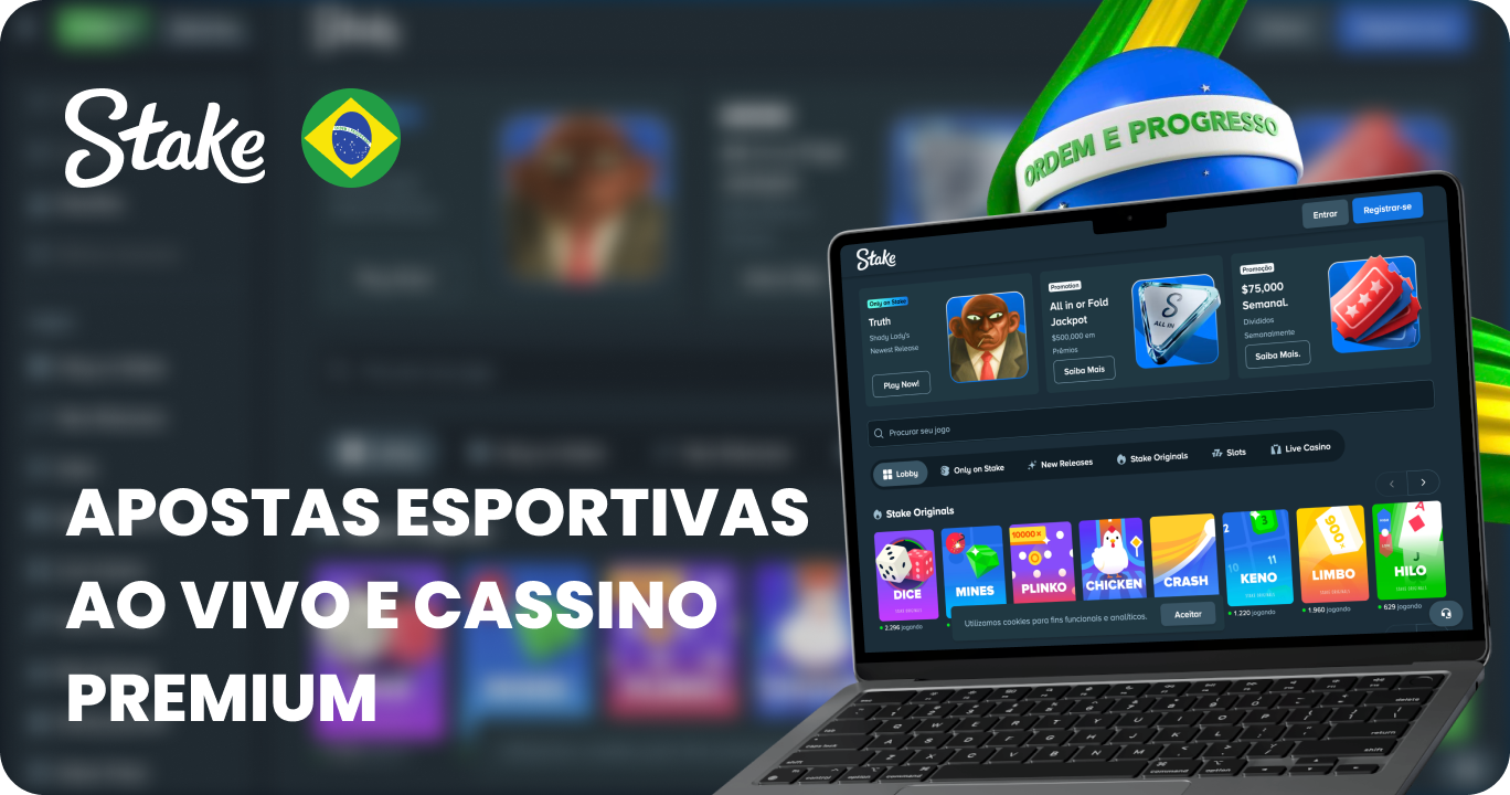 Stake Brasil - Apostas Esportivas ao Vivo e Cassino Premium